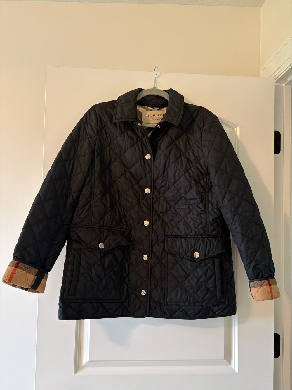 Burberry Westbridge Black Quilted Jacket